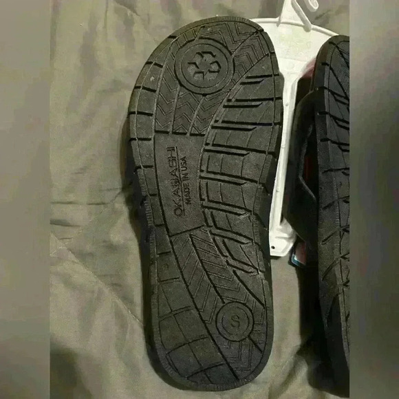 Okabashi slip on sandal size 5-6 pink and black  NWT - Picture 5 of 5